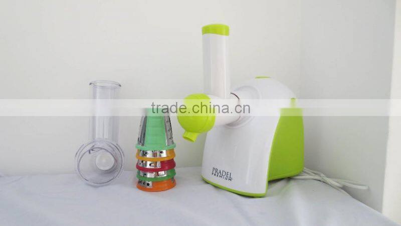New & Hot Sale 2 in 1 Salad Maker & Frozen Fruit Dessert Maker, Ice Cream Maker, Healty Dessert Maker