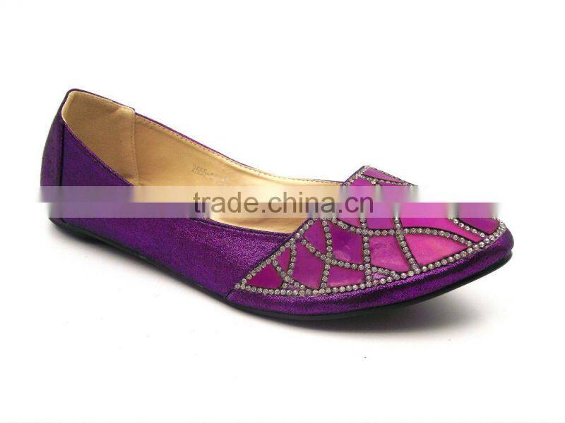 2016 latest Shining Diamond women flat shoes in stock