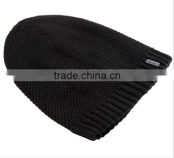 custom made new quality winter crochet knitting hat
