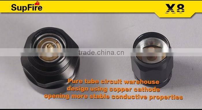 Supfire X8 Rechargeable Flashlight 10w Led Waterproof Torch