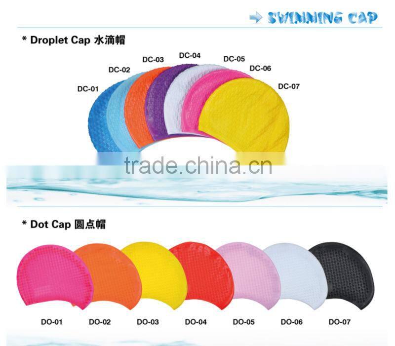 Super flexible silicone swimming cap,adult swimming cap of TP-08
