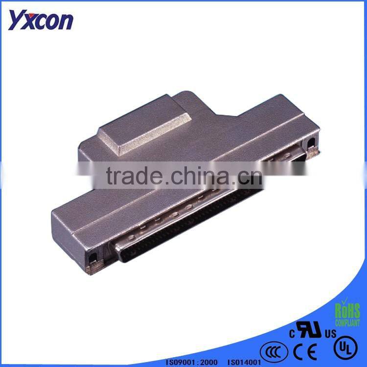 China supplier ROHS certificate right angle / bending SCSI connector