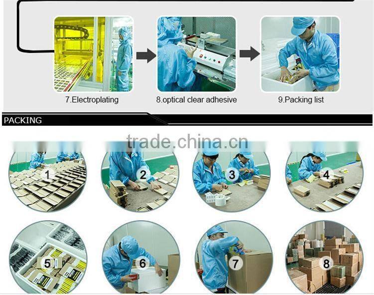 Tempered glass screen protector for mobile iphone 6 plus .