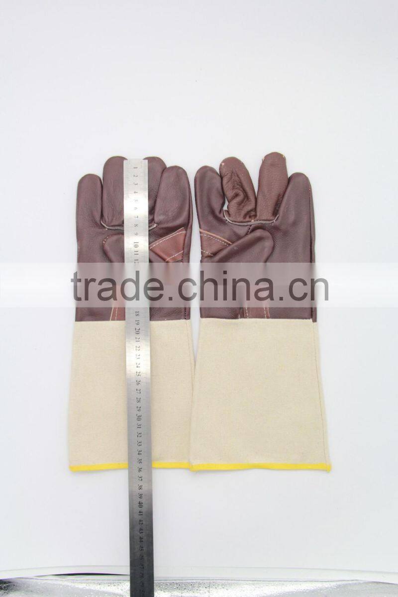 Welding glove Brown leather garden gloves