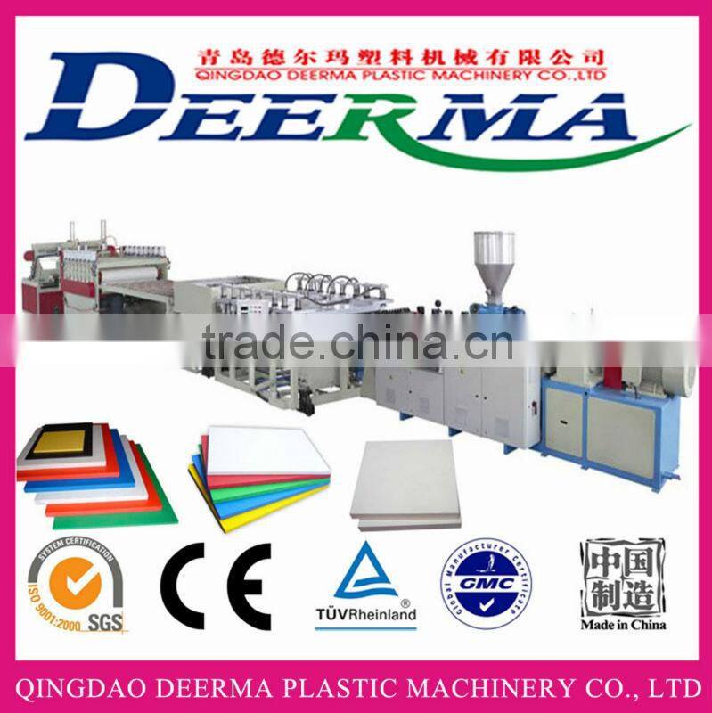 Cabinet construction pvc foam board machine/production line