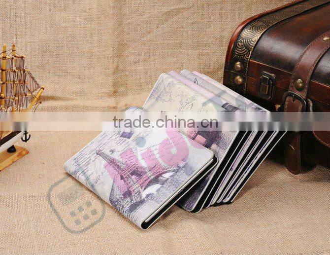 Europe Scenicspot Leather Case for iPad Mini,For iPad Mini Leather Case,Eiffel Tower/ Big Ben/ Triumphal Arch