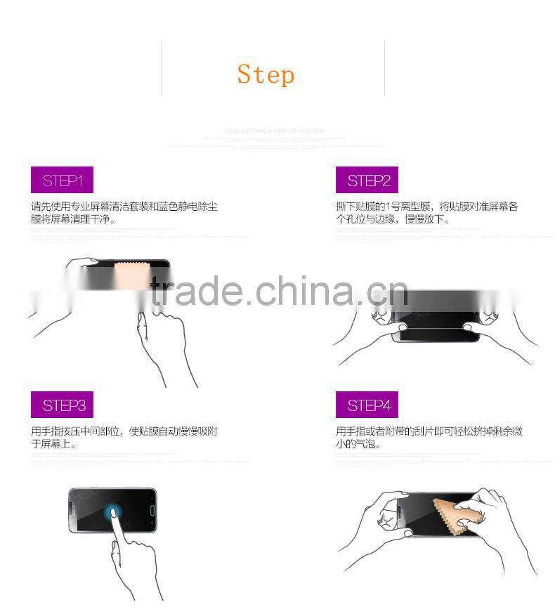 2015 Hot Selling Tempered Glass Screen Protector For Samsung Galaxy Tab 4 T530 10.1 inch