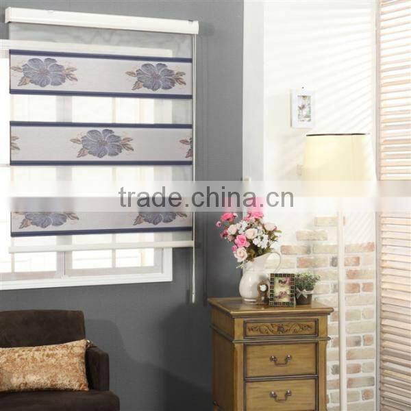 zebra rainbow roller blind fabrics