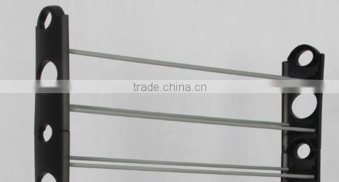 Wholesale folding portable wooden shoe rack for bedroom