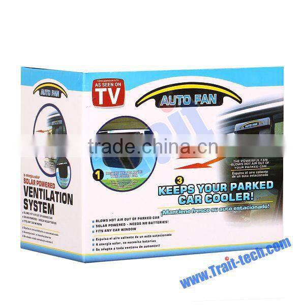 Auto Car Fan Solar Powered Exhaust Car Air Ventilation System,auto cool solar power fan