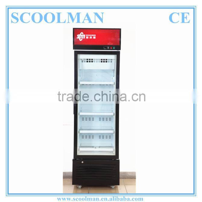 Supermarket Single Door Commercial Display Freezer