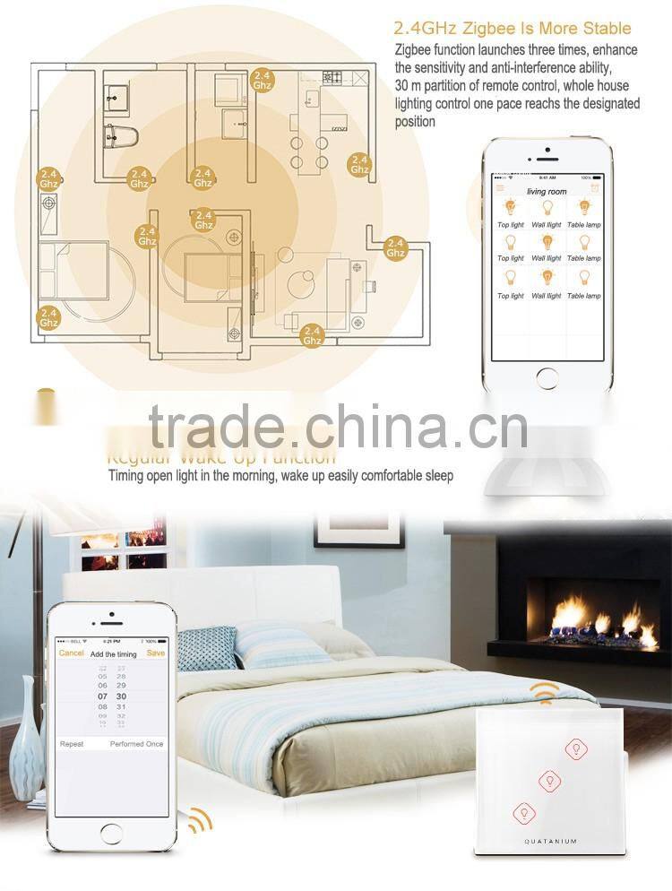 Qome1 Zigbee Smart Home System for home automation house