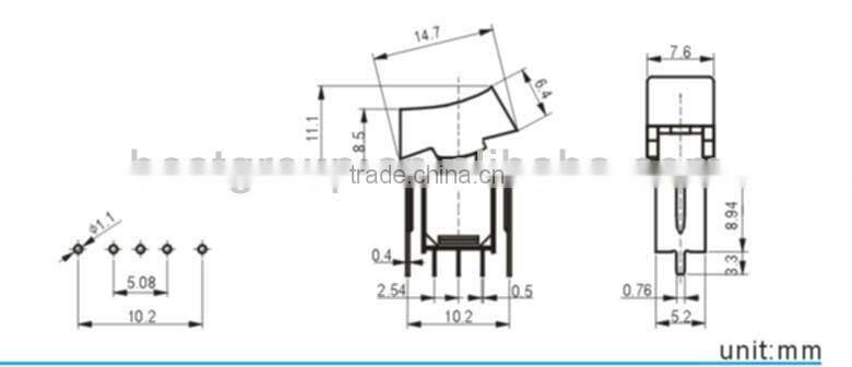 car rocker switch SRLS-102-A2T