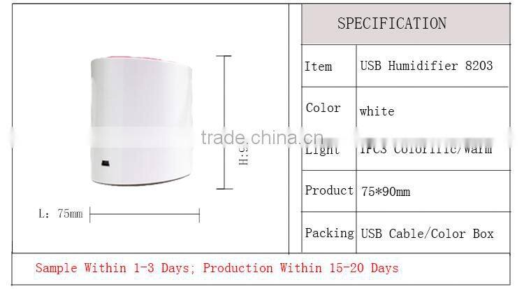 Air Freshener Aroma Diffuser Humidifier with Rice Cooker Mini Usb Humidifier