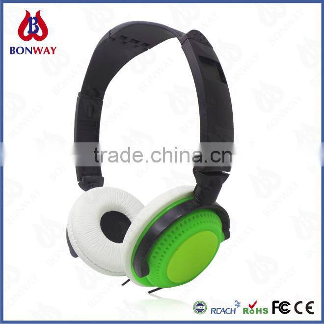 3.5mm foldable super bass stereo headphone