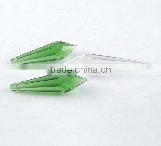 machine cut crystal lighting tear drop