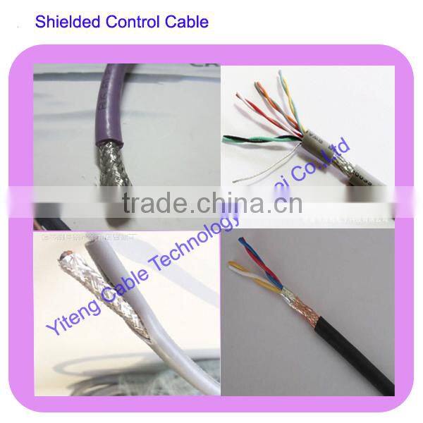 Shielded Cable with Copper Core PVC Insulation Control Cable