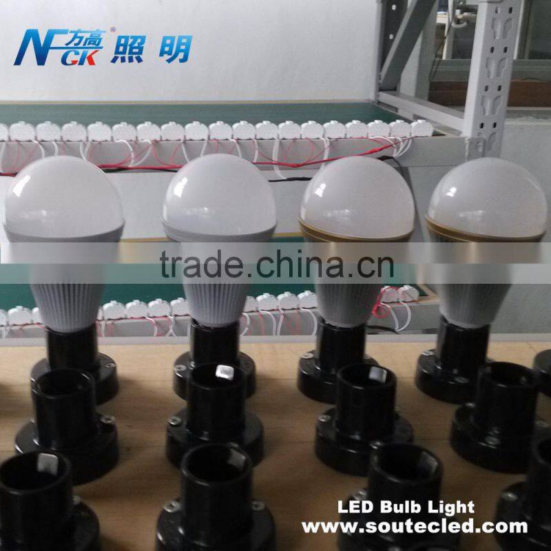 indoor power efficiency bulb led 3w 5w 7w 9w 12w e27 led bulb aluminum led bulb housing