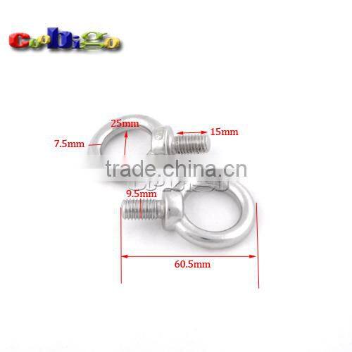 Stainless Steel 304 Eye Bolt Screw For Lifting Machinery Fastener Hardware #FET013