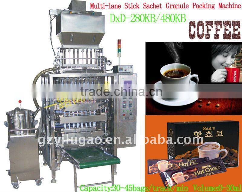 multil-lanes Stick Sachet Granule Packing Machine/sachet packing machine