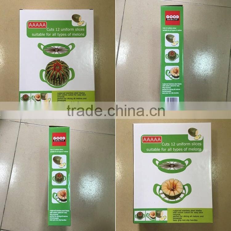 Beauty Style Watermelon Cutter Melon Slicer as seen on TV for Cutting Large Fruit Vegetables Stainless Steel
