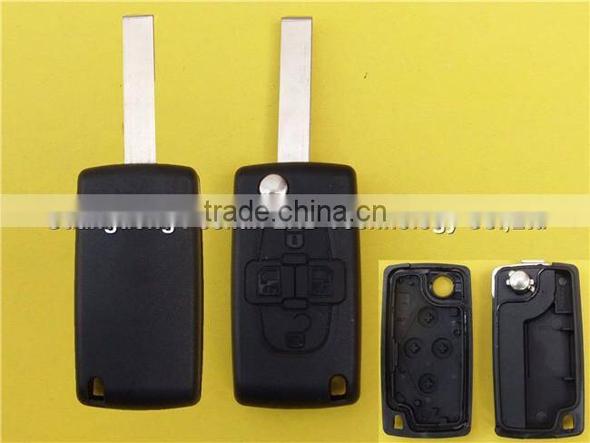 Factory Price Key Pad for car key shell blank 2+1 buttons rubber pad
