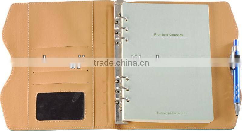 zj19065 high quality thermal PU spiral notebook