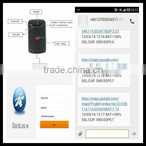 gsm gps gprs 2g 3g Function personal gps tracker