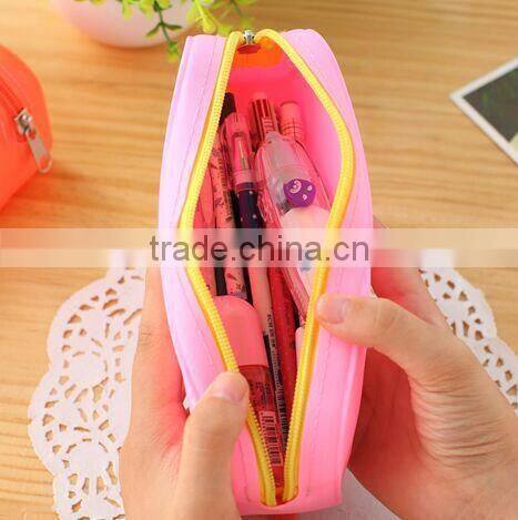 silicone pencil bag