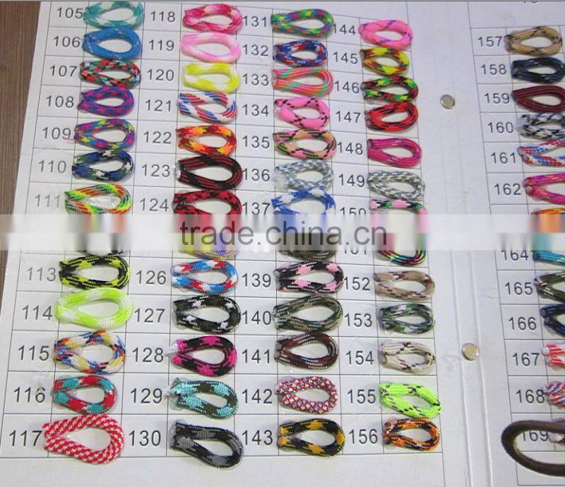 550 survival paracord Regular, Reflective, Glowing in dark comping rope