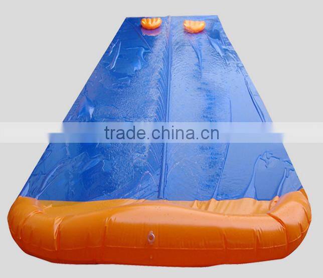 Spray inflatable garden water slide