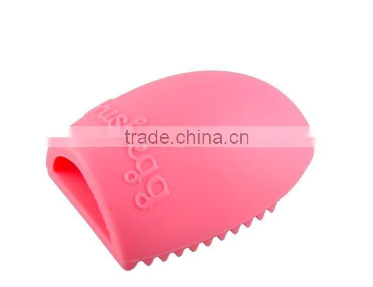 Egg Cleaning Glove MakeUp Washing Brush Scrubber Board Cosmetic Brushegg Cosmetic Brush Egg 7colors brushegg