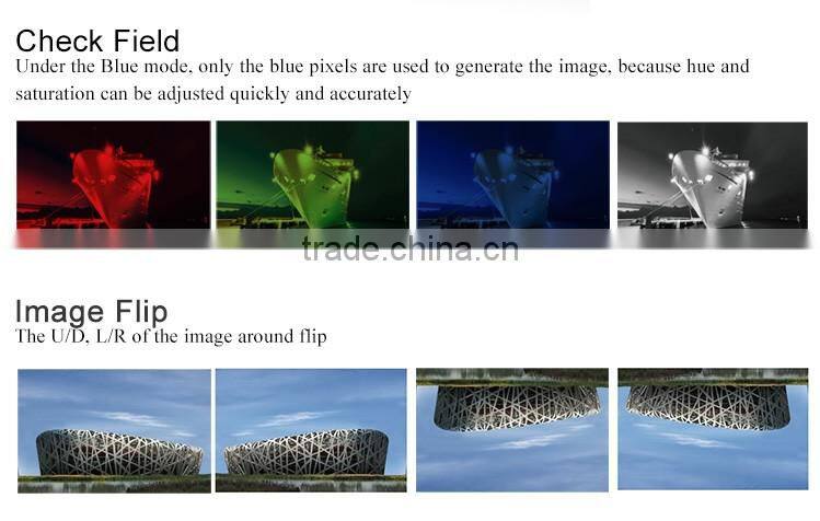 IPS panel resolution 1280x800 brightness histogram 7 inch hd field screen false colors ultra wide monitor