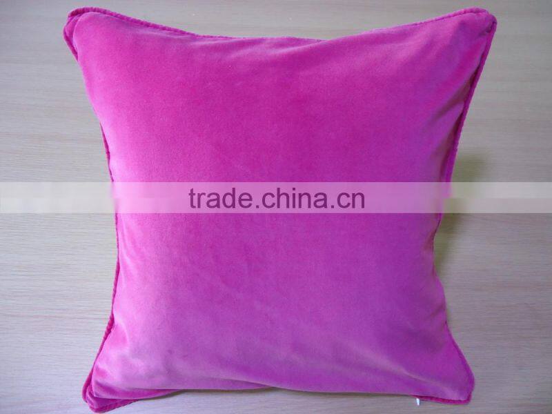 embroidered polyester/cotton canvas handemade printing outdoor cushion
