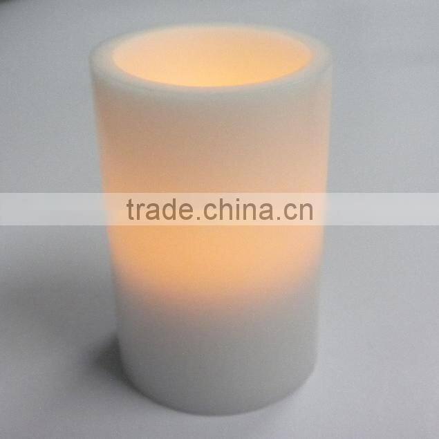 White plain fragrance wax hanging electric lantern candle led