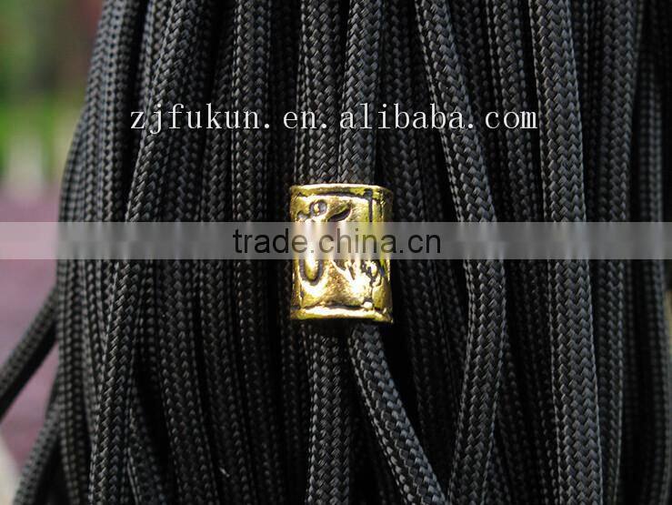 3 Dimensional 18*14MM Antique Silver / Gold Zinc Alloy Paracord Beads Charm DIY Jewelry Charms