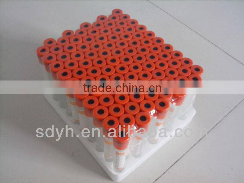 clot activator tube vacuum blood collection tube