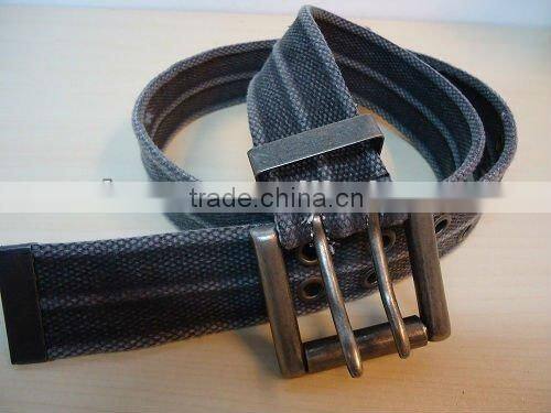 basic canvas belt
