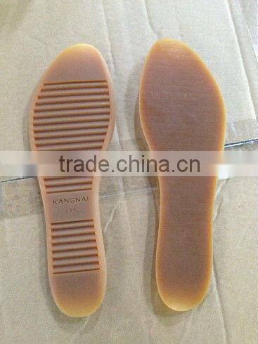 Rubber outer sole manufacture