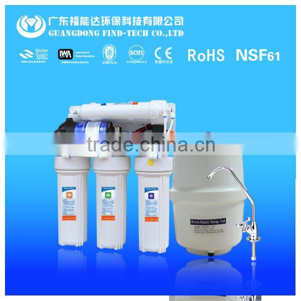 CE 5/6/7 stage led UV reverse osmosis water filter purifier system/ro water filters taiwan