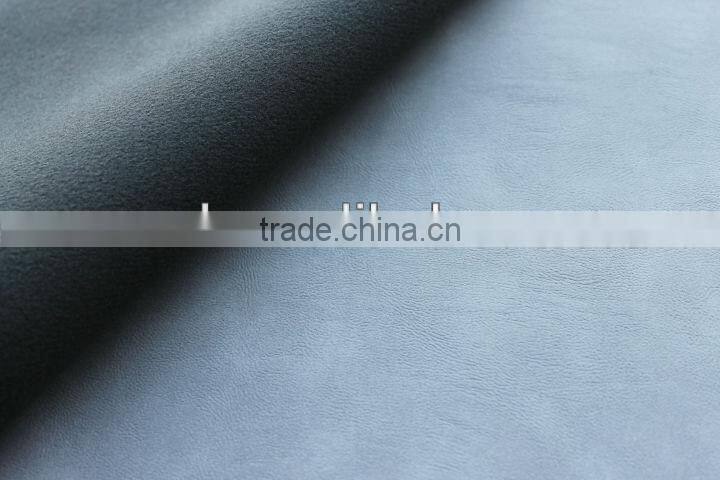 2013 Imitation Embossed Yanbuck PU Synthetic Leather For Shoes