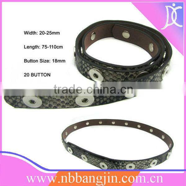Fashion Belt With Changeable Button ,Alibaba china,new products Accessories
