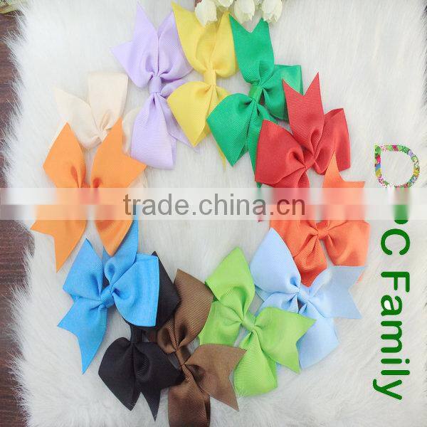Boutique colorful Hair Bow, baby girl hairbows
