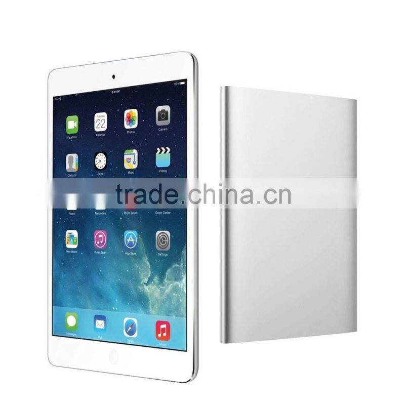 Hot selling power bank flashlight dual usb 20000mah slim Portable PowerBank Charger