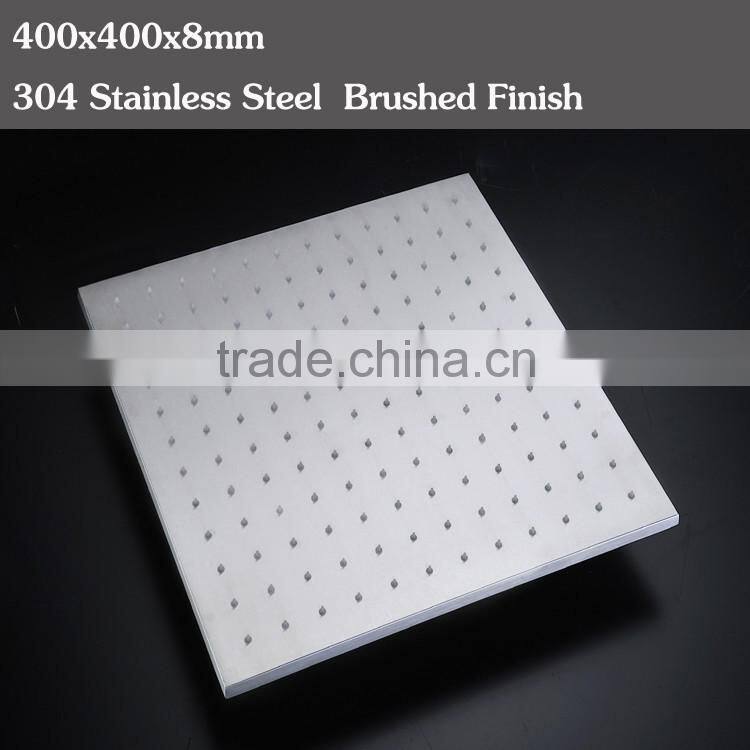 hydro power rainfall shower head with led water glow generator