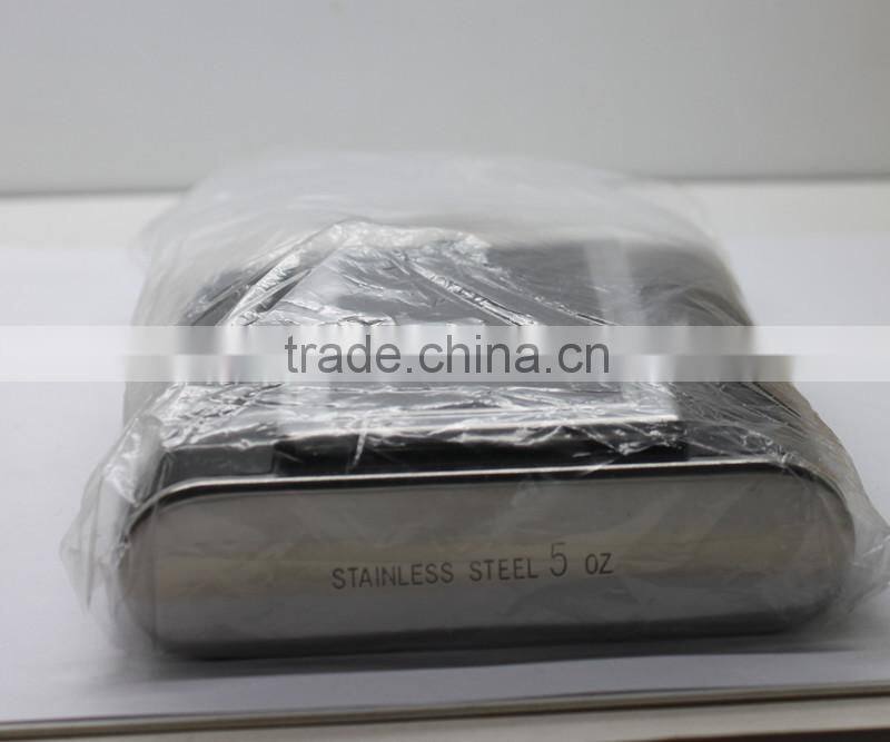2015 High quality laser bonding metal stirrer 6 oz for European Market