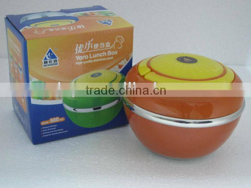 201# Stainless Steel Wholesale Apple Shape Food Container