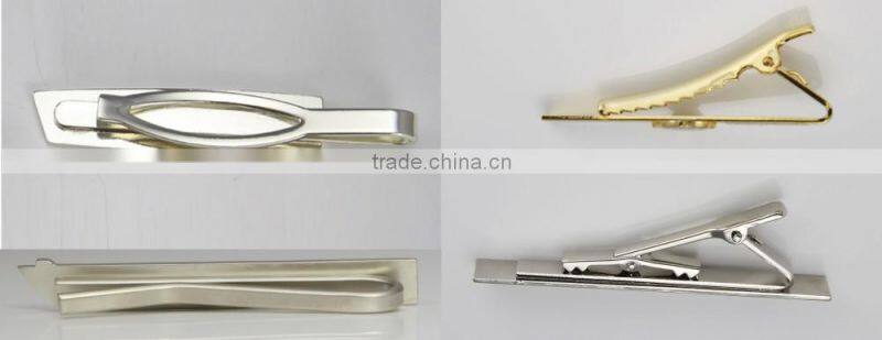 Latest Style High Quality tie clip with custom logo , silver tie clip with custom logo , tie clip with custom logo