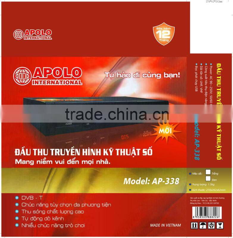 1080P Full HD DVB-T Receiver with PVR(USB2.0) HD DVB-T Receiver 1080P FUll HD with PVR, Digital Sound