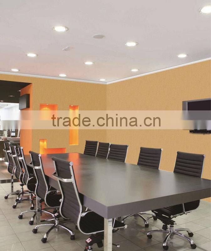 Plain simple cream wallpaper wallpaper whole sale/wallpaper for interior design/natural color wallpaper home decoration